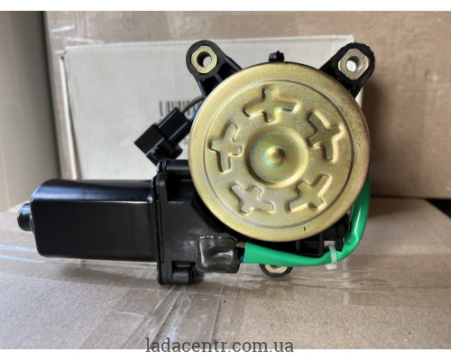 Мотор стеклоподъемника  Ланос, Сенс левый шестерня 96430357