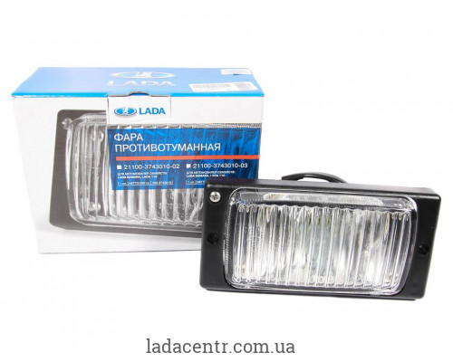 Фара протитуманна ВАЗ 2110-12, 2113-15, біла (202.3743010(Б/Н1))