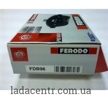 Колодка тормозная передняя ВАЗ 2101-07 (к-т 4 шт.) кор. уп. Ferodo