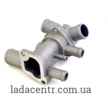 Термостат ВАЗ 2110 -2170 выпуск с 2003 года (6 выходов)  в сборе Finwhale