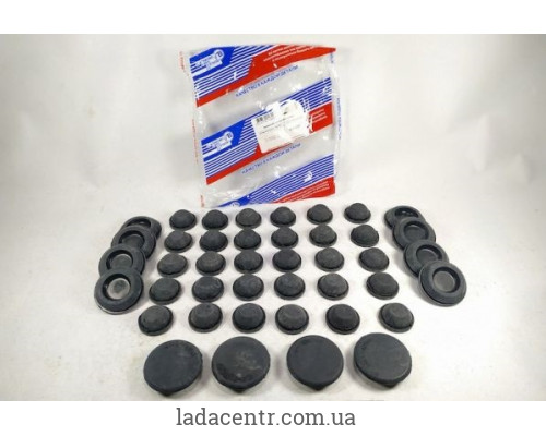 Комплект заглушек ВАЗ 2121 (резиновые) 42 шт,CS-20