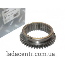Муфта синхронизатора КПП ВАЗ 2108-2110  1-2 й  (зубатка) гол.  RIDER