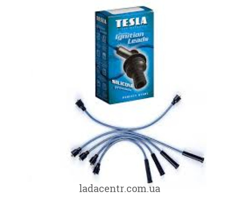 Провода высоковольтные ВАЗ 2121-2120 НИВА полусиликон TESLA