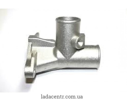 Патрубок водяной ВАЗ 2101-07 головки блока выпускной "тройник" FLAGMUS