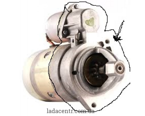 Кришка стартера передня ВАЗ 2101 (чавунна) старий зразок КЗАТЕ