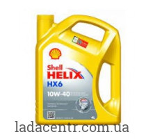 Масло ДВС 10W-40 SHELL HELIX HX6 4л.полусинтетика