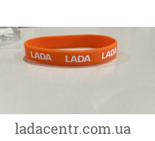 Браслет силіконовий оранжевий LADA 8460095249