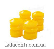 Отбойник амортизатора ВАЗ 2108 перед+задн к-т 4шт.полиуретан желтый CS-20