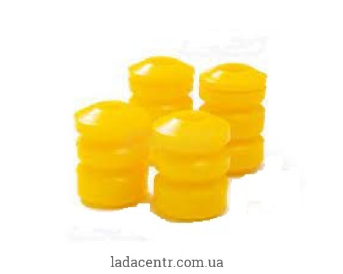 Отбойник амортизатора ВАЗ 2108 перед+задн к-т 4шт.полиуретан желтый CS-20