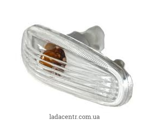 Указатель поворота боковой ВАЗ 1117-19, 2170-72, 2190,2123 белый ЗАВОД