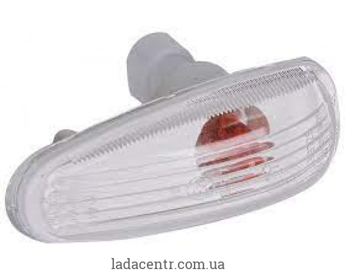 Указатель поворота боковой ВАЗ 1117-19, 2170-72, 2190,2123 белый ЗАВОД