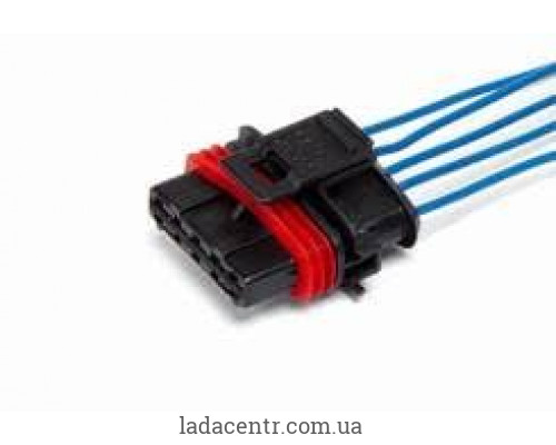 Роз'єм датчика масової витрати повітря (ДМРВ) ВАЗ 2108-15 з проводами ЗАВОД