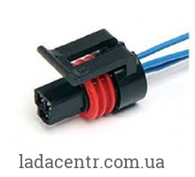 Разъем датчика положения дроссельной заслонки ВАЗ 2108-10 с проводами  ЗАВОД