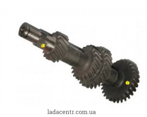 Блок шестерень КПП проміжний ВАЗ 2106,2107,2121 4-ступка 29 зубів ЗАВОД