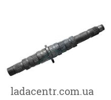 Вал вторичный КПП ВАЗ 2110,2111,2112 голый ЗАВОД