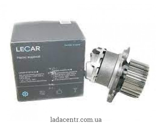 Насос водяной ВАЗ 2110-12, 16 кл. кор. уп. "помпа" LECAR