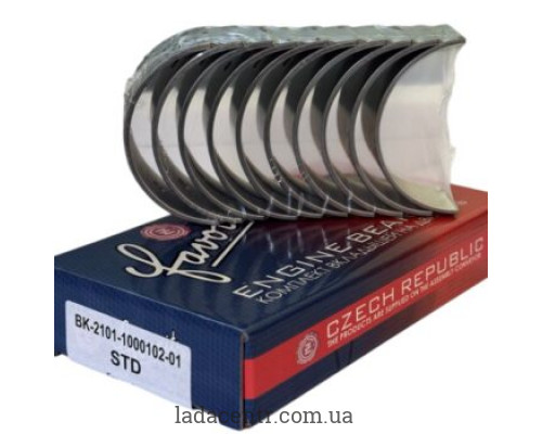 Вкладыши ВАЗ-2101 коренные d+0.00 стандарт 2101-1000102-01 Favorit