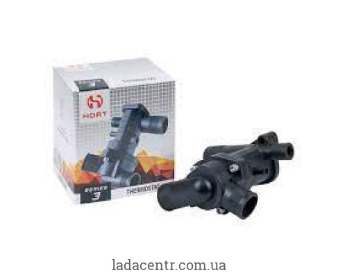 Термостат (инжект) ВАЗ 2110 вып.до 2003года (5 выходов) HORT