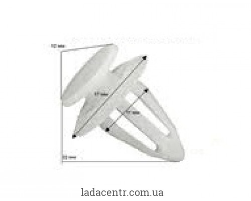 Андапка обивки двери ВАЗ 2170-72 ЗАВОД