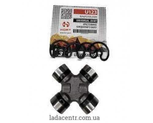 Хрестовина карданного валу ВАЗ 2123 U123 (76,4x27) (Турецький кардан) HORT