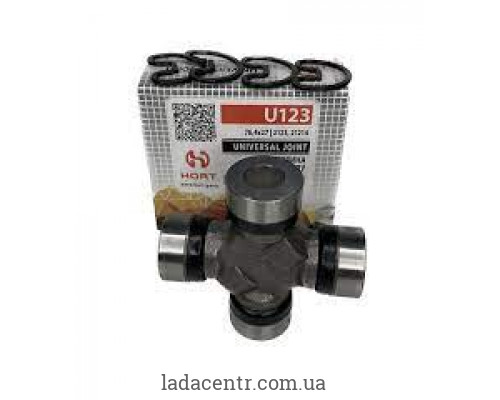 Хрестовина карданного валу ВАЗ 2123 U123 (76,4x27) (Турецький кардан) HORT