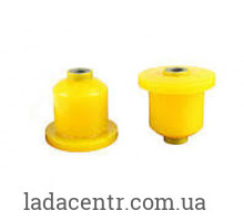 Сайлентблок задней балки (шарнир) ВАЗ 2110,2190 красный полиуритан 2 шт. САМЗАЗ