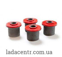 Сайлентблок ВАЗ,2124М,2123 Н/Ос 2010 р (к-т 4шт) нижні червоний поліуритан CS-20