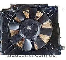 Вентилятор охолодження радіатора двигуна із кожухом ВАЗ 2108-21099 ЗАВОД