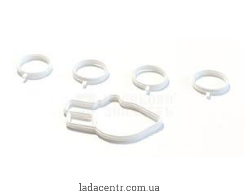 Уплотнитель ресивера и дроссельной заслонки ВАЗ 2112 белые БР Пласт