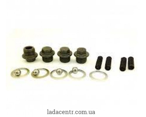 Набор пружинок,стопоров, колец и заглушки на штоки КПП ВАЗ 21083 ЗАВОД
