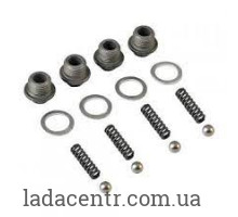 Набор пружинок,стопоров, колец и заглушки на штоки КПП ВАЗ 21083 ЗАВОД