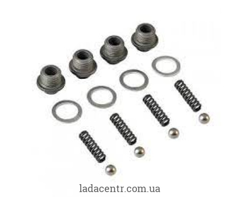 Набор пружинок,стопоров, колец и заглушки на штоки КПП ВАЗ 21083 ЗАВОД