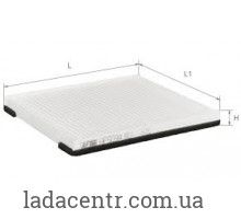 Фильтр салона ВАЗ 2170 с кондиционером HALLA AF 5034 АЛЬФА