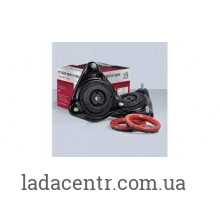 Опора стойки Гранта ВАЗ 2190 передняя EM10892 с ЭУР с подшипником Эластомаг