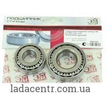 Подшипник ступицы 2101-2107 передней (внутренний, внешний) усиленные Эластомаг