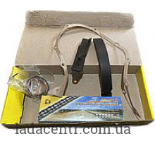 Комплект ГРМ ВАЗ 2101 (Цепь.успокоитель.башмак.сальник.прокладка) CC20