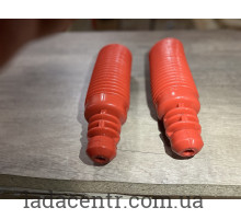 Отбойник+пыльник амортизатора ВАЗ 2110 задний  2шт.полиуретан красный CS-20