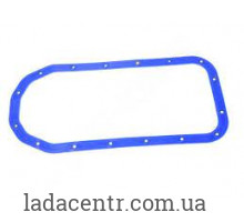 Прокладка поддона ВАЗ 2108-09 с шайбами синий силикон ROSTECO