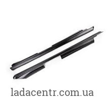 Накладки порогов ВАЗ-2110 старого образца  кт 2шт ООО «КАМПЛАСТ-Т»