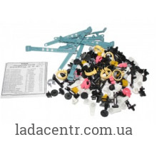 Комплект клипс и пистонов ВАЗ 2101,2102,2102,21011 ООО «КАМПЛАСТ-Т»