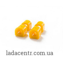 Втулки стабилизатора ВАЗ 2101 (к-кт 4шт) (желтый полиуретан) RAF